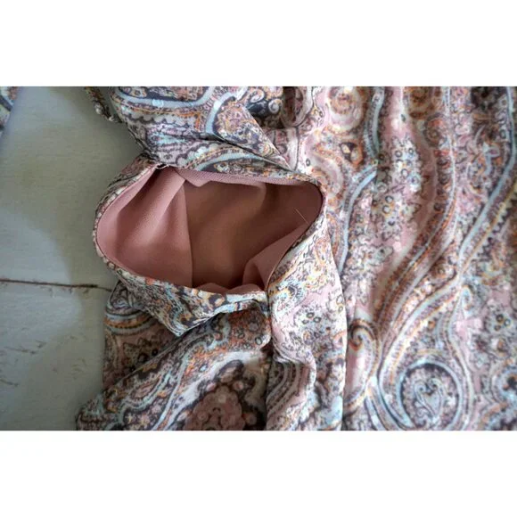 Goodnight Macaroon Boho Paisley Romper - Size M, NWT - Picture 6 of 8